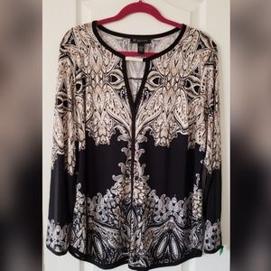21-International Concepts long sleeve blouse